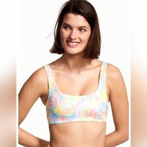 Victoria's Secret Swim Scoop Bikini Top Size Large